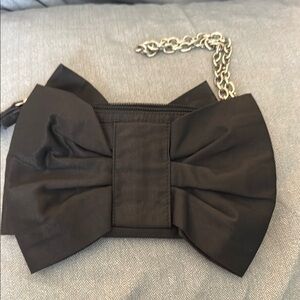 New York & Company Black Clutch Wristlet